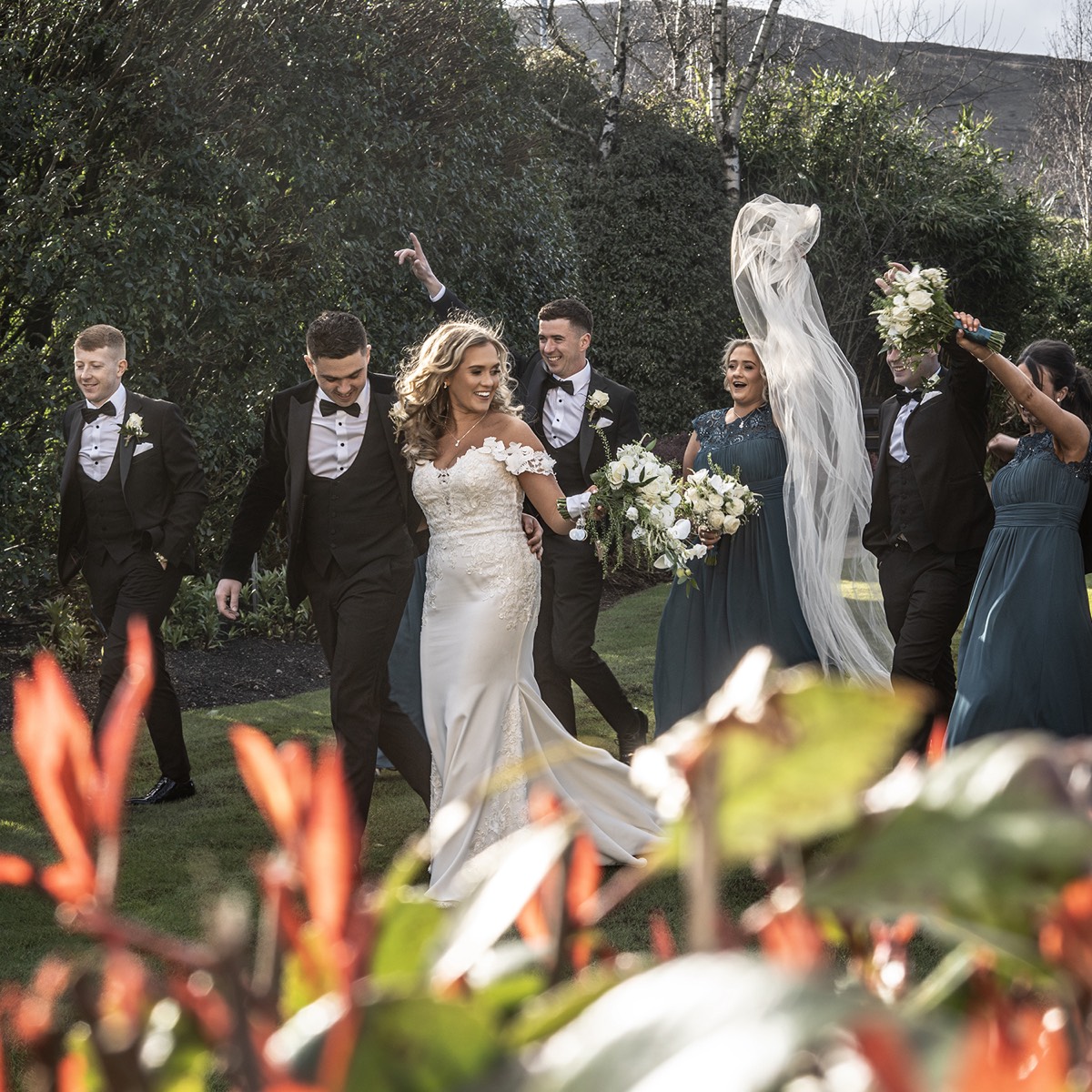 Carrickdale Hotel bridal party